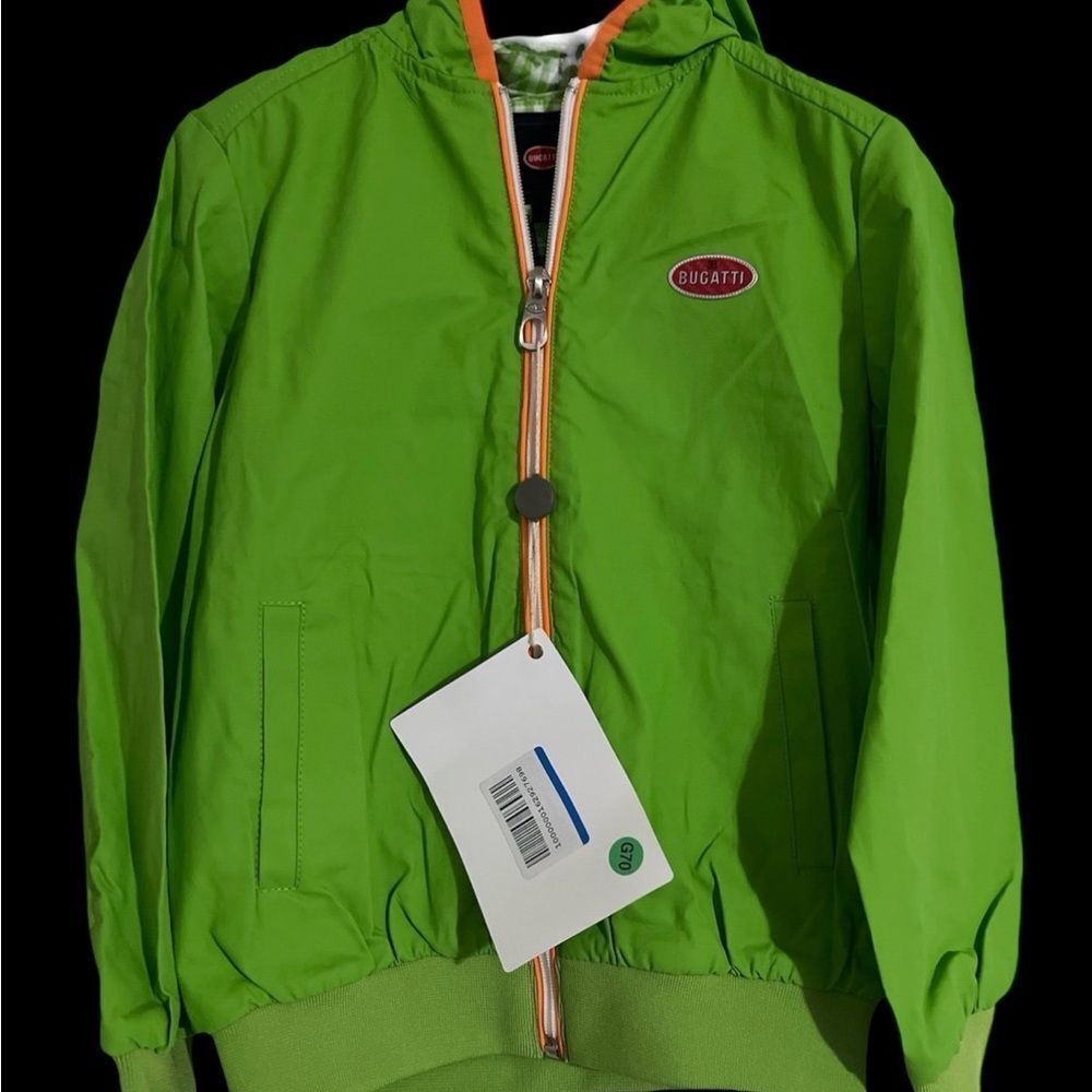 Bugatti Neon Green Emblem Jacket